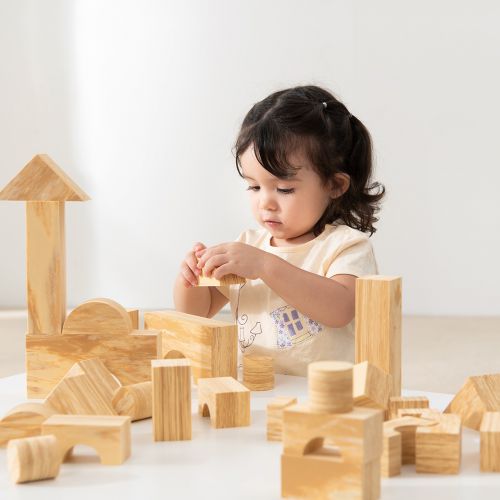 Weplay軟質木紋積木4cm-30件組