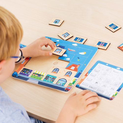 Nathan小小建築師拼圖