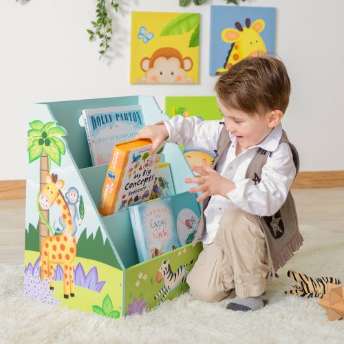 teamson草原探險書報收納架