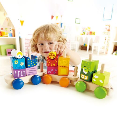 Hape奇幻小火車積木